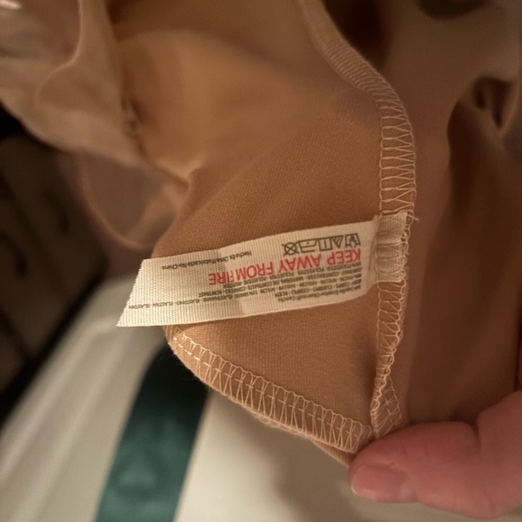 Intimately by free people taupe body suit thong frilly A00304 - Picture 5 of 6